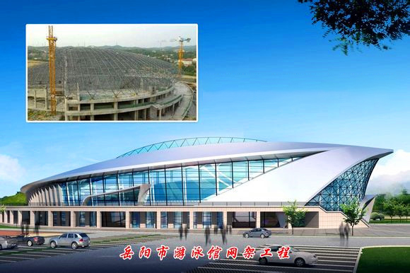 资阳游泳池网架